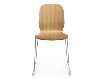 MILÙ SLED - Sled base steel and wood chair by PF Stile - view 3